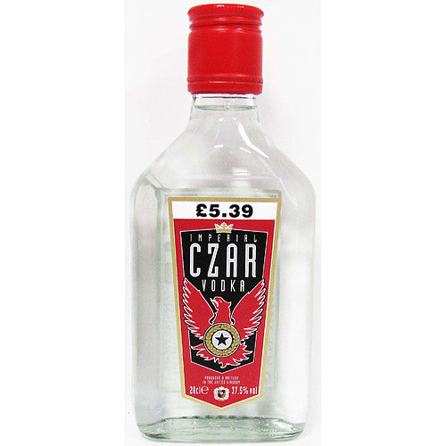 Imperial Czar Vodka PM £5.39 37.5% (20Cl × 12)