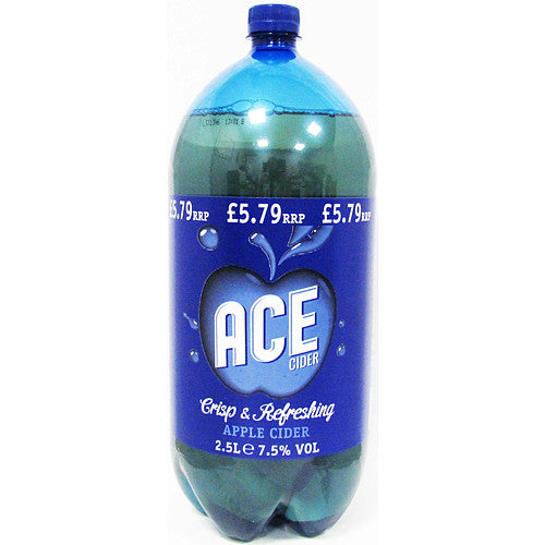 Ace Cider PM £5.79 7.5% (2.5Ltr × 4 × 1)