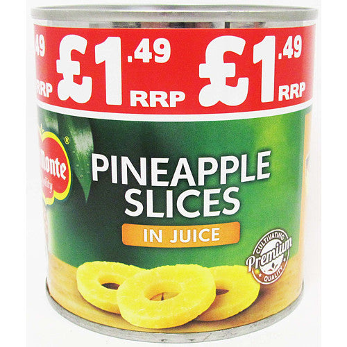 Del Pineapple Slices In Juice PM £1.49 (435g × 6 × 1)