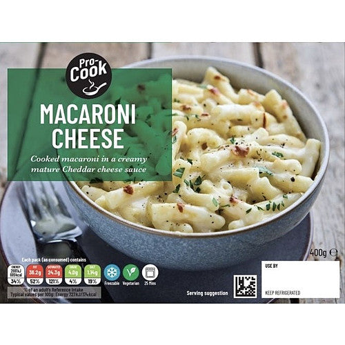 Pro-Cook Macaroni Cheese (400g × 8)