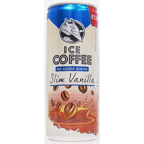 Hell Slim Vanilla Latte Ice Coffee £1.25 (250ml × 24 × 1)
