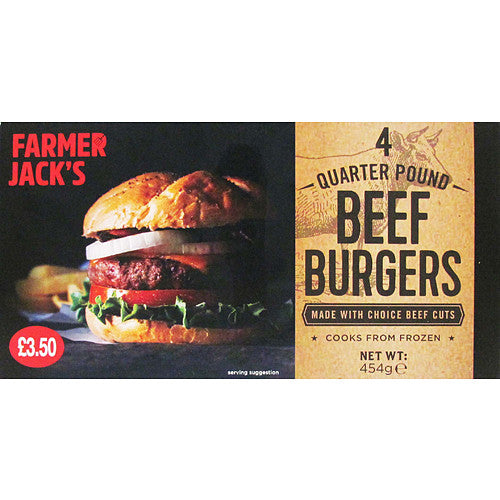 F/J Qtr Pounder PM £3.50 (454g × 12)