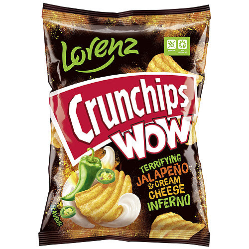 Lorenz Wow Jalapeno & Cream Cheese (80g × 12 × 1)