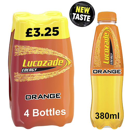 Lucozade Energy Drink Orange  PMP £3.25 (4pk × 6 × 1)