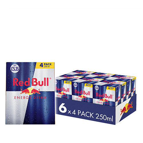 Red Bull Energy Drink (250ml × 6 × 1)