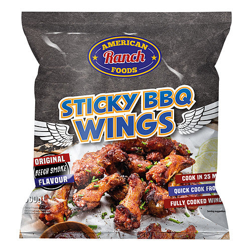 A/Ranch BBQ Wings (500g × 12)