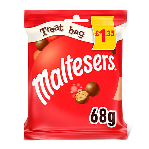 Maltesers Milk Chocolate & Honeycomb Bites Treat Bag £1.35 PMP (68g × 24 × 1)