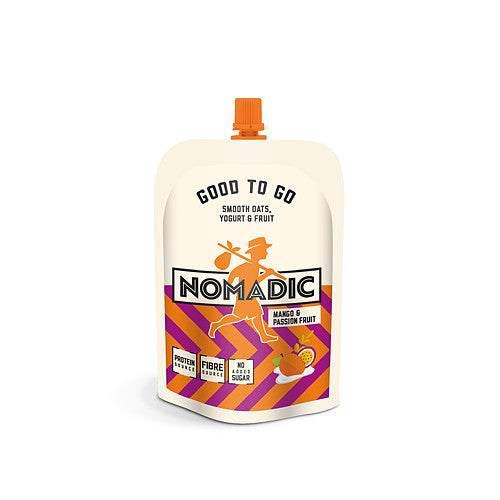 Nomadic Good to Go Smooth Oats, Yogurt & Fruit Mango & Passion Fruit (150g × 6 × 1)