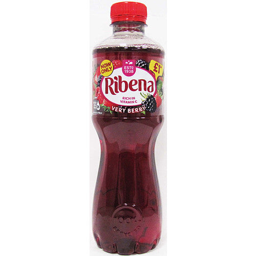 Ribena Very Berry PM £1.00 (500ml × 12 × 1)