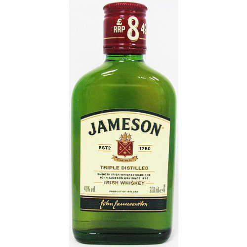 Jameson Irish Whiskey PM £8.49 40% (20Cl × 24)