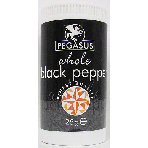 Pegasus Whole Black Pepper (25g × 1)