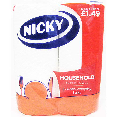 Nicky Household Towel PM £1.49 (2Roll × 10 × 1)