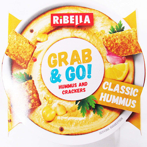 Ribella Grab And Go Hummus And Crackers (130g × 6)