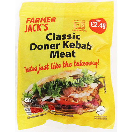 Fj D/Kebab Meat  PM £2.49 (450g × 8)