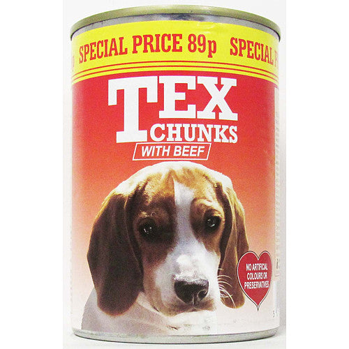 Tex Chunks Beef 12X PM 89p (400g × 12 × 1)