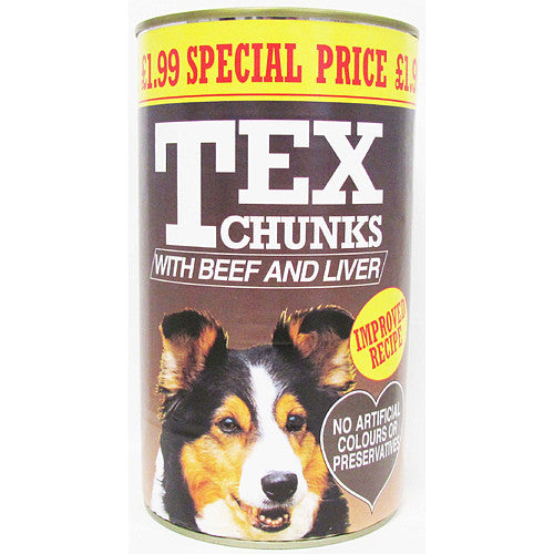 Tex Beef & Liver 6X PM £1.99 (1.2Kg × 6 × 1)