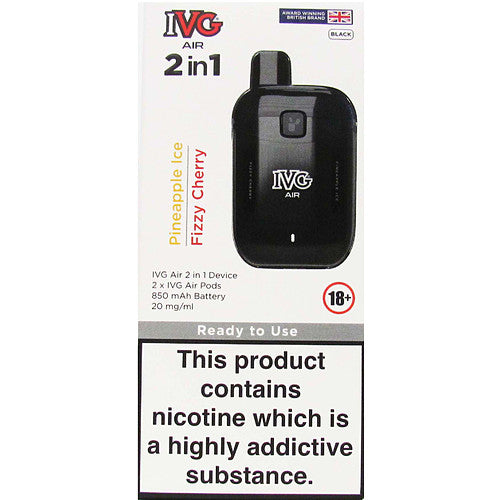 Ivg Air 2In1 Black Edition (4ml × 5 × 1)