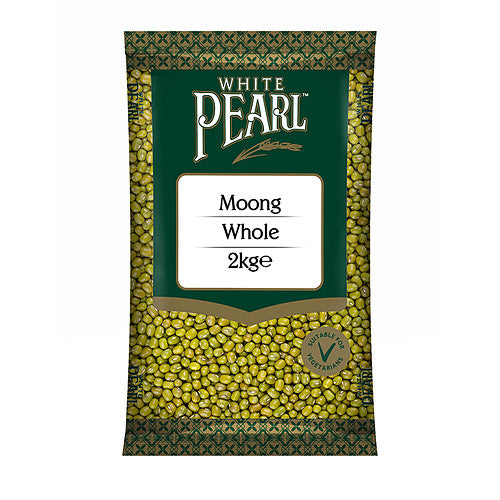 White Pearl Moong Whole (2Kg × 6)