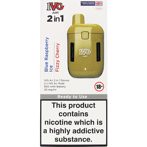 Ivg Air 2In1 Gold Edition (4ml × 5 × 1)