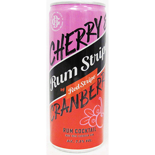 Rum Stripe Cherry & Cranberry 7.5% (250ml × 12 × 1)