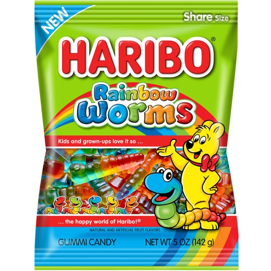 HARIBO RAINBOW WORMS