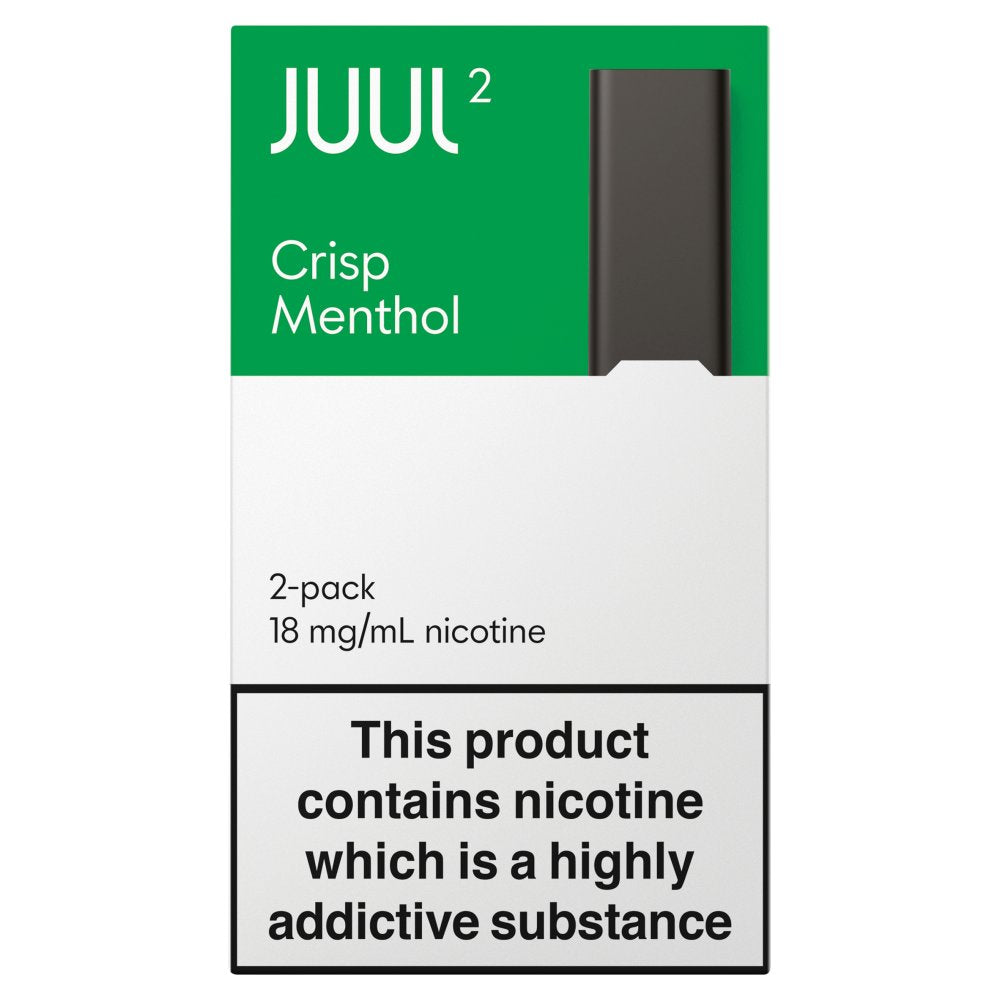 JUUL2 Pods Crisp Mentholnicotine (2pk × 8 × 1)