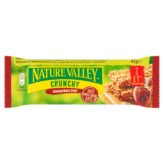 Nature Valley Crunchy Canadian Maple Syrup (Bar × 18 × 1)