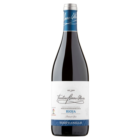 Faustino Rivero Ulecia Rioja Tempranillo 75cl (75Cl x 6)