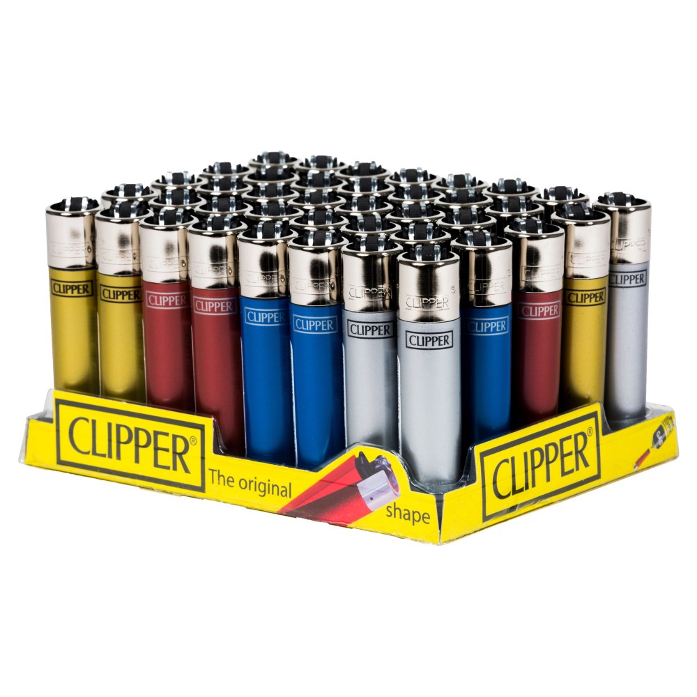 Clipper 40 Metallic Lighter (40 × 40 × 1)