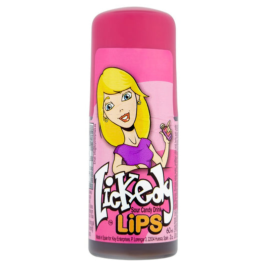 Lickedy Lips Sour Candy Drink  (60ml × 12 × 8)