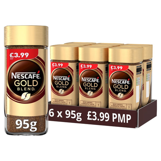 Nescafé Gold Blend Instant Coffee 95g (95g × 6 × 1)