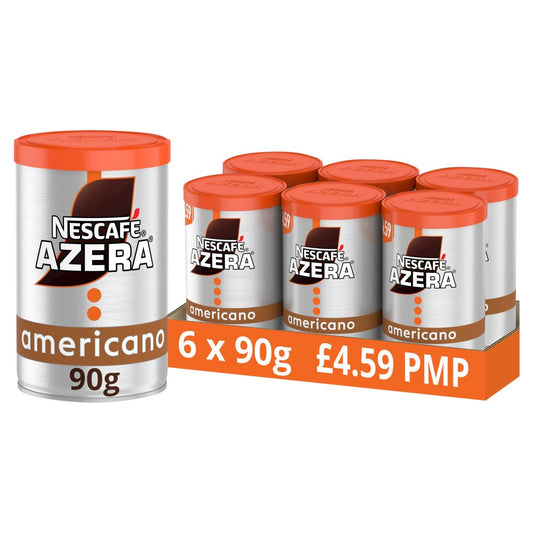 Nescafe Azera Americano Instant Coffee 90g (90g × 6 × 1)