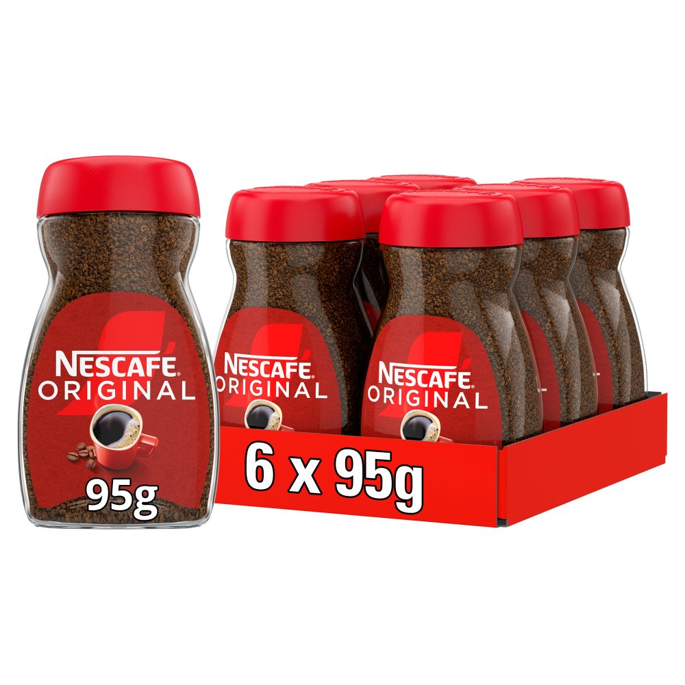 Nescafe Original Instant Coffee 95g (95g × 6 × 1)