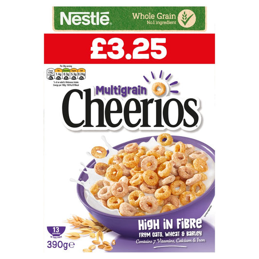 Nestle Cheerios Multigrain Cereal (390g × 6 × 1)