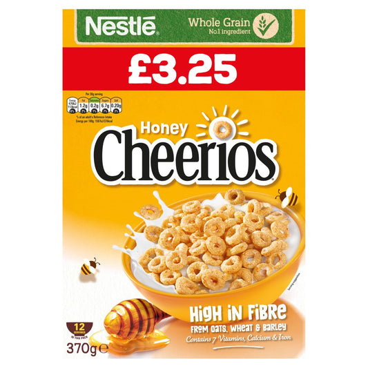 Nestle Cheerios Honey Cereal (370g × 6 × 1)