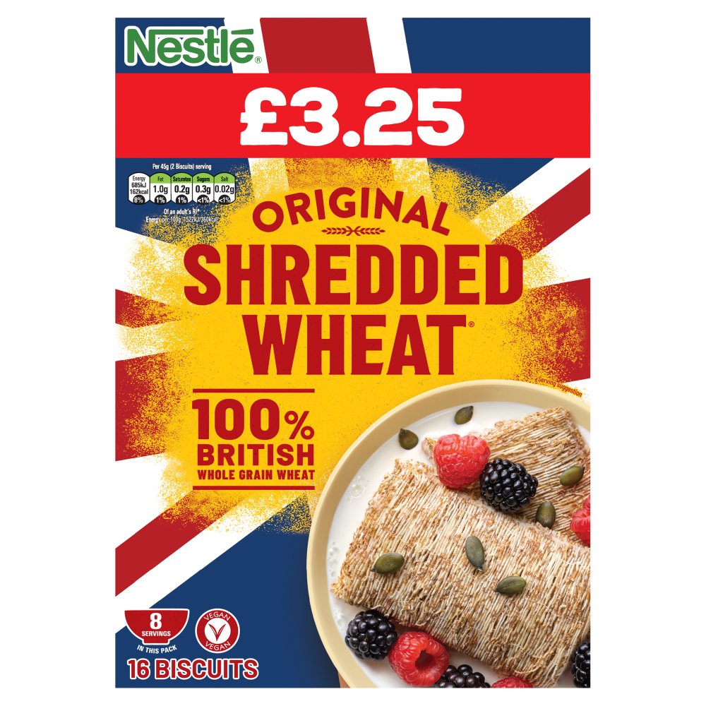 Shredded Wheat 16 Original Biscuits (16s × 5 × 1)