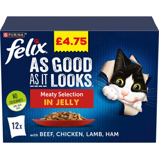 Felix Meaty Selection in Jelly    (100g × 4 × 1)