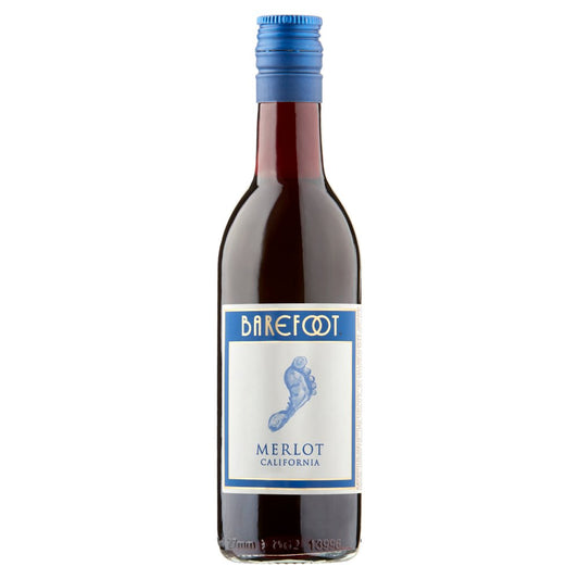 Barefoot Merlot Red Wine 187ml (187ml × 12 × 1)