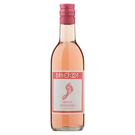 Barefoot White Zinfandel Rosé Wine 187ml (187ml × 12 × 1)