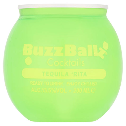 BuzzBallz Tequila 'Rita Cocktails 200ml (200ml × 12 × 1)