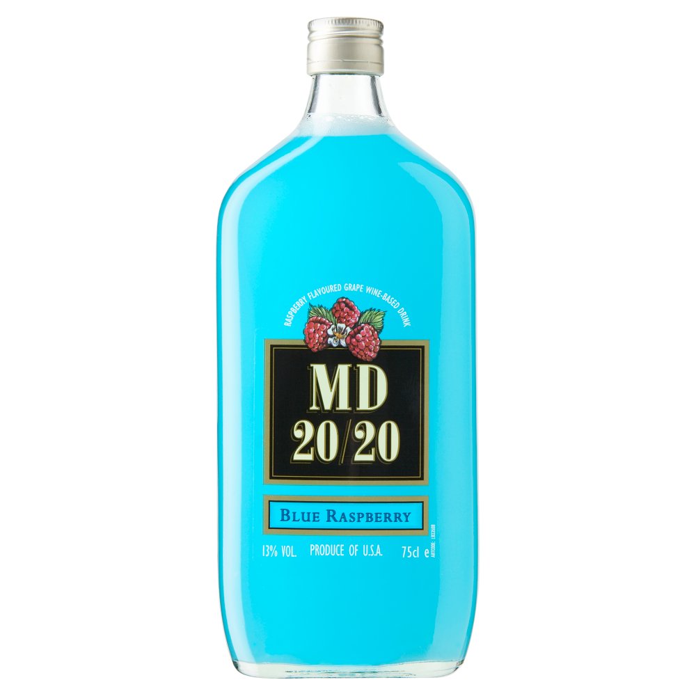 MD 20/20 Blue Raspberry 75cl (75Cl × 12)