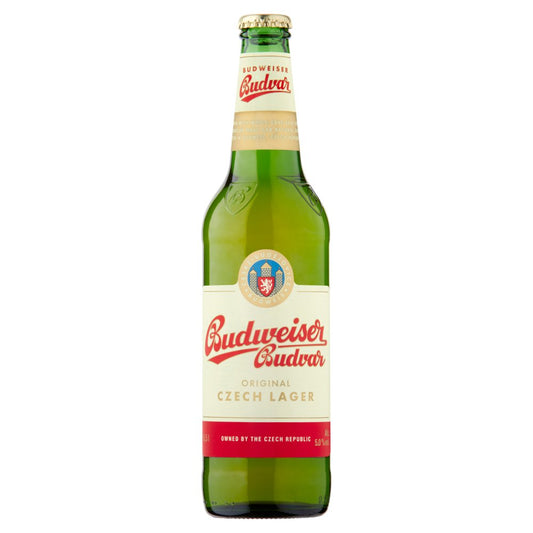 Budweiser Budvar Original Czech Lager 500ml (500ml × 20 × 1)