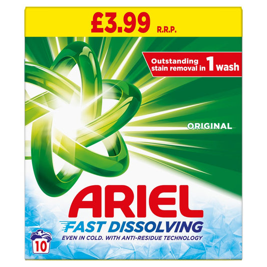 Ariel Washing Powder 600KG, 10 Washes (600g × 6 × 1)