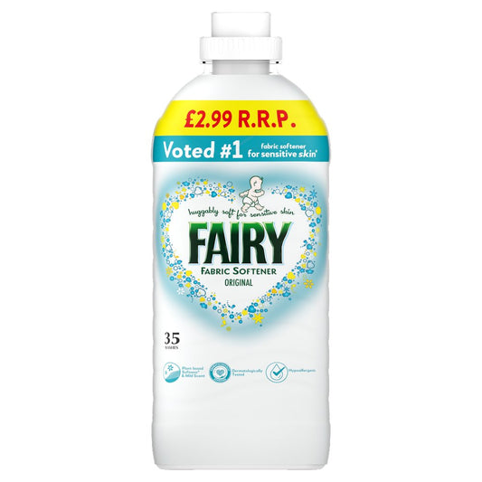 Fairy Fabric Conditioner 35 Washes (1.15Ltr × 8 × 1)