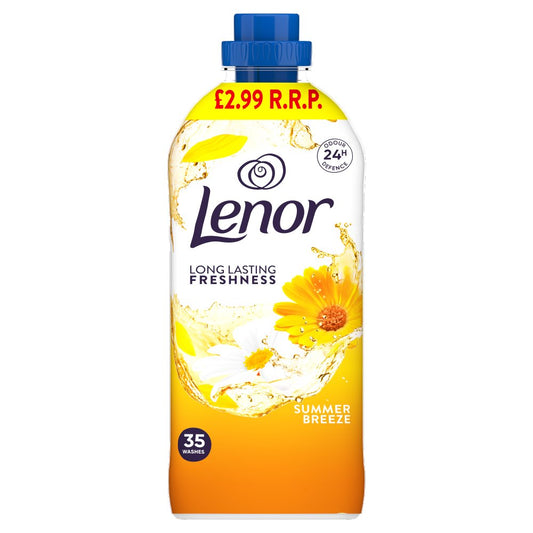 Lenor Fabric Conditioner Summer Breeze 35 Washes (1.15Ltr × 8 × 1)
