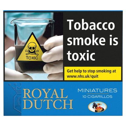 Royal Dutch Miniature Blue 10 Cigarillos (10s × 10 × 1)