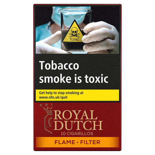 Royal Dutch Flame 10 Cigarillos (10s × 10 × 1)