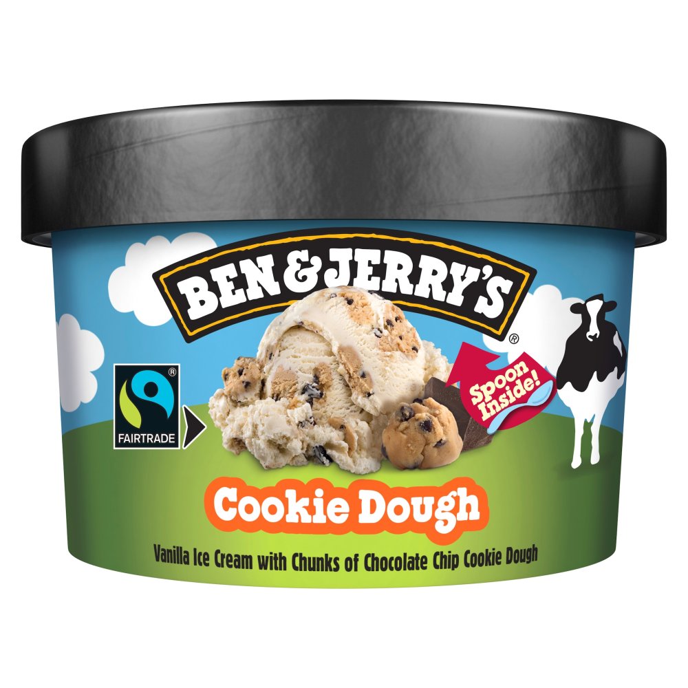 Ben & Jerry's Ice Cream Cookie Dough (100ml × 12)