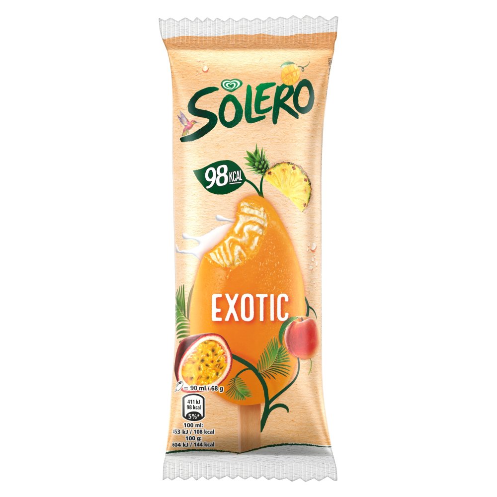 Solero Ice Cream Exotic (90ml × 25 × 1)