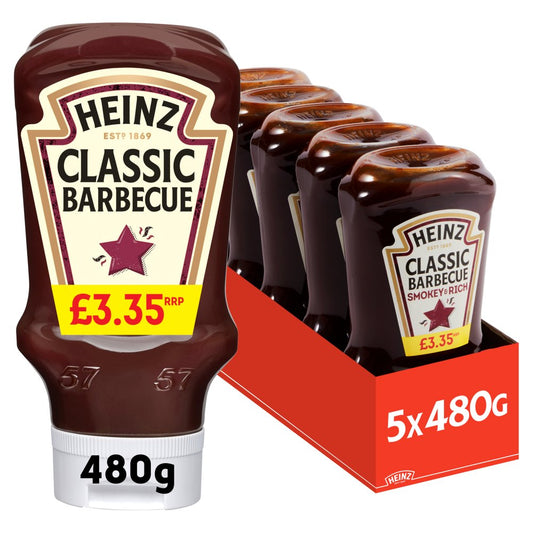 Heinz Classic BBQ Sauce PMP (480g × 5 × 1)